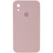 Чохол Silicone Case Square Full Camera Protective (AA) для Apple iPhone XR (6.1"") (Рожевий / Pink Sand)