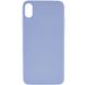 Силіконовий чохол Candy для Apple iPhone XS Max (6.5"") (Блакитний / Lilac Blue)