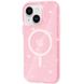 Чохол TPU Galaxy Sparkle (MagFit) для Apple iPhone 15 Plus (6.7"") (Pink+Glitter)