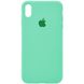 Чохол Silicone Case Full Protective (AA) для Apple iPhone XR (6.1"") (Зелений / Spearmint)