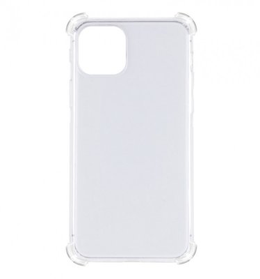 TPU чехол GETMAN Ease logo усиленные углы для Apple iPhone 12 Pro / 12 (6.1") (Бесцветный (прозрачный))