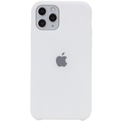 Чохол Silicone Case (AA) для Apple iPhone 11 Pro Max (6.5"") (Білий / White)