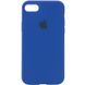Чохол Silicone Case Full Protective (AA) для Apple iPhone SE (2020) (Синій / Royal blue)