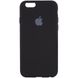 Чохол Silicone Case Full Protective (AA) для Apple iPhone 6/6s (4.7"") (Чорний / Black)