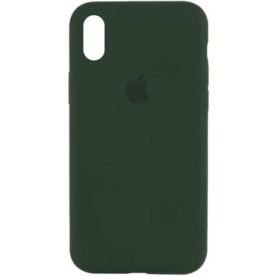 Уцінка Чохол Silicone Case Full Protective (AA) для Apple iPhone XS Max (6.5"") (Дефект упаковки / Зелений / Cyprus Green)