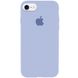 Чохол Silicone Case Full Protective (AA) для Apple iPhone 6/6s (4.7"") (Блакитний / Lilac Blue)