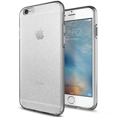 TPU чехол Molan Cano Jelly Sparkle для Apple iPhone 6/6s plus (5.5") (Прозрачный)