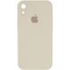 Чохол Silicone Case Square Full Camera Protective (AA) для Apple iPhone XR (6.1"") (Бежевий / Antigue White)