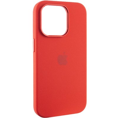 Чохол Silicone Case Metal Buttons (AA) для Apple iPhone 13 Pro (6.1"") (Червоний / Red)