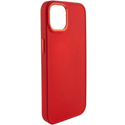 TPU чохол Bonbon Metal Style для Apple iPhone 11 Pro Max (6.5"") (Червоний / Red)