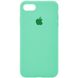 Чохол Silicone Case Full Protective (AA) для Apple iPhone 6/6s (4.7"") (Зелений / Spearmint)