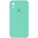 Чохол Silicone Case Square Full Camera Protective (AA) для Apple iPhone XR (6.1"") (Бірюзовий / Turquoise)