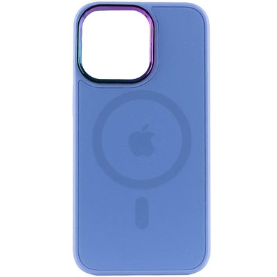 Чохол TPU+Glass Sapphire Mag Evo case для Apple iPhone 14 Pro (6.1"") (Lilac Blue)