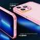 Чохол TPU Ease Carbon color series для Apple iPhone 12 Pro (6.1"") (Рожевий / Прозорий)