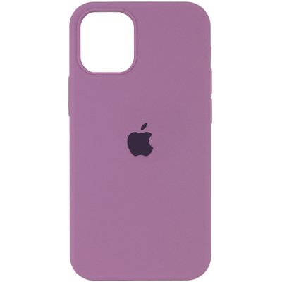 Уценка Чехол Silicone Case Full Protective (AA) для Apple iPhone 13 mini (5.4") (Эстетический дефект / Лиловый / Lilac Pride)