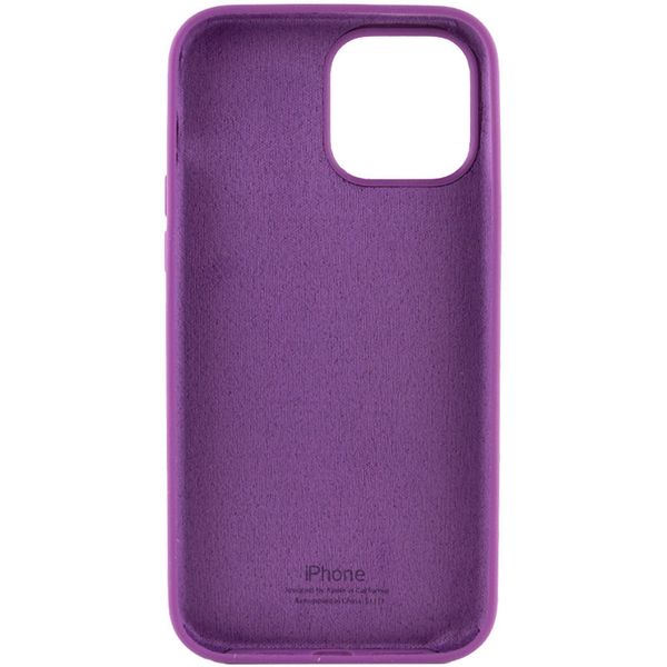 Уцінка Чохол Silicone Case Full Protective (AA) для Apple iPhone 14 Plus (6.7"") (Естетичний дефект / Фіолетовий / Grape)