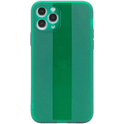 Чехол TPU Glossy Line Full Camera для Apple iPhone 11 Pro (5.8") (Зеленый)