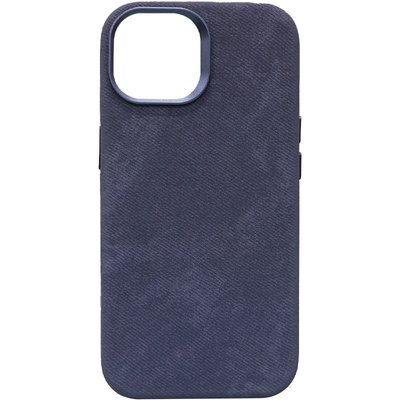 Чохол Denim with MagSafe для Apple iPhone 14 (6.1"") (Blue)