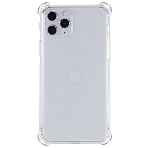 TPU чохол GETMAN Ease logo посилені кути для Apple iPhone 13 Pro Max (6.7"") (Безбарвний (прозорий))