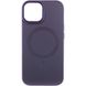 Чохол TPU+Glass Sapphire Midnight Open Camera with MagSafe для Apple iPhone 15 Plus (6.7"") (Фіолетовий / Deep Purple)