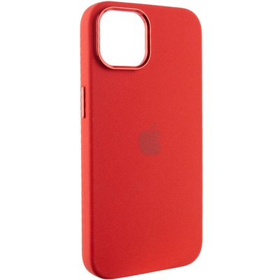 Уцінка Чохол Silicone Case Metal Buttons (AA) для Apple iPhone 12 Pro / 12 (6.1"") (Дефект упаковки / Червоний / Red)