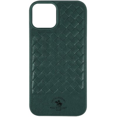 Шкіряний чохол Polo Santa Barbara для Apple iPhone 12 Pro / 12 (6.1"") (Green)