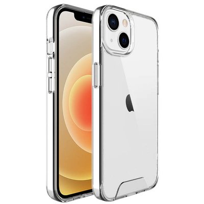 Уценка Чехол TPU Space Case transparent для Apple iPhone 15 (6.1") (Дефект упаковки / Прозрачный / Прозрачный)