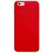 Силіконовий чохол Candy для Apple iPhone 6/6s plus (5.5"") (Червоний)