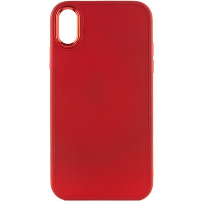 TPU чохол Bonbon Metal Style для Apple iPhone XR (6.1"") (Червоний / Red)