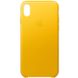 Чохол Silicone Case (AA) для Apple iPhone XS Max (6.5"") (Жовтий / Sunflower)