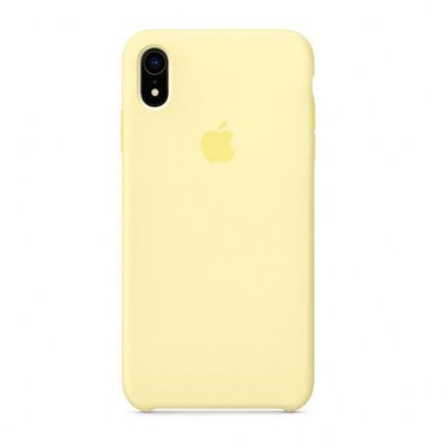 Чохол Silicone case (AAA) для Apple iPhone XR (6.1"") (Жовтий / Mellow Yellow)