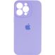Чохол Silicone Case Full Camera Protective (AA) для Apple iPhone 15 Pro (6.1"") (Бузковий / Dasheen)