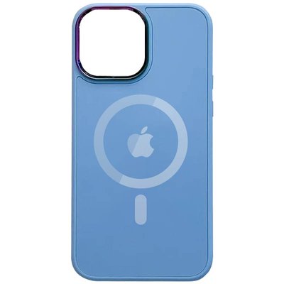 Чохол TPU+Glass Sapphire Mag Evo case для Apple iPhone 13 Pro Max (6.7"") (Lilac Blue)