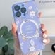 TPU+PC чохол Secret Garden with MagSafe для Apple iPhone 15 Pro (6.1"") (Lilac)