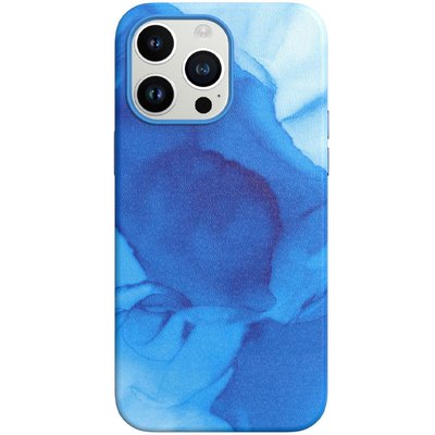 Шкіряний чохол Figura Series Case with MagSafe для Apple iPhone 14 Pro Max (6.7"") (Blue)