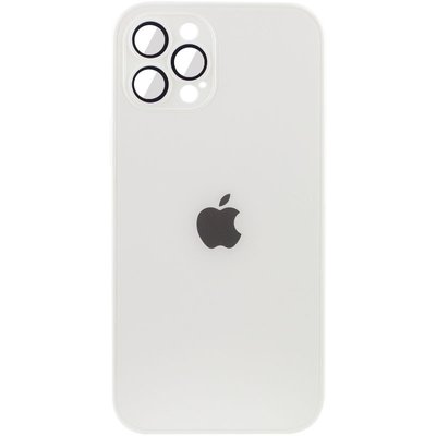 Чохол TPU+Glass Sapphire matte case для Apple iPhone 12 Pro (6.1"") (Pearly White)