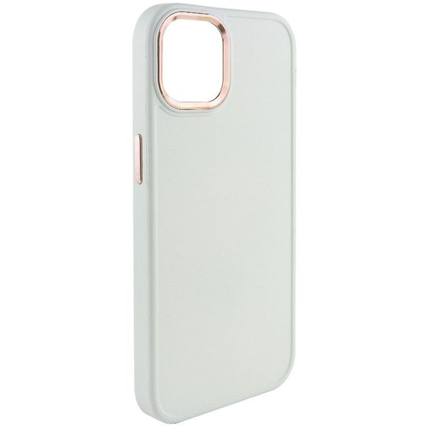 TPU чохол Bonbon Metal Style для Apple iPhone 14 Plus (6.7"") (Білий / White)