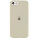 Чохол Silicone Case Full Protective (AA) для Apple iPhone SE (2020) (Бежевий / Antigue White)
