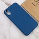 TPU чохол Bonbon Metal Style для Apple iPhone XS Max (6.5"") (Синій / Denim Blue)